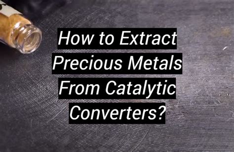 precious metals around the house|how to extract precious metals.